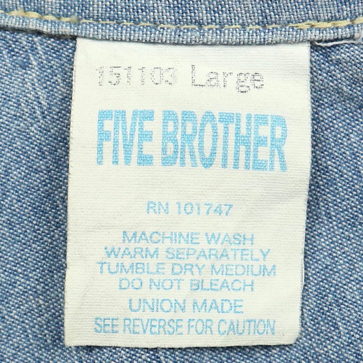 Five Brother Western Shirt Size M