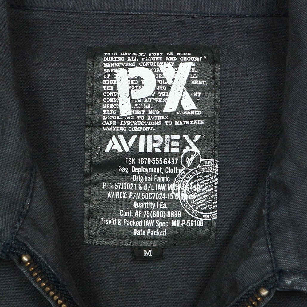 Avirex Canvas Work Jacket Size M