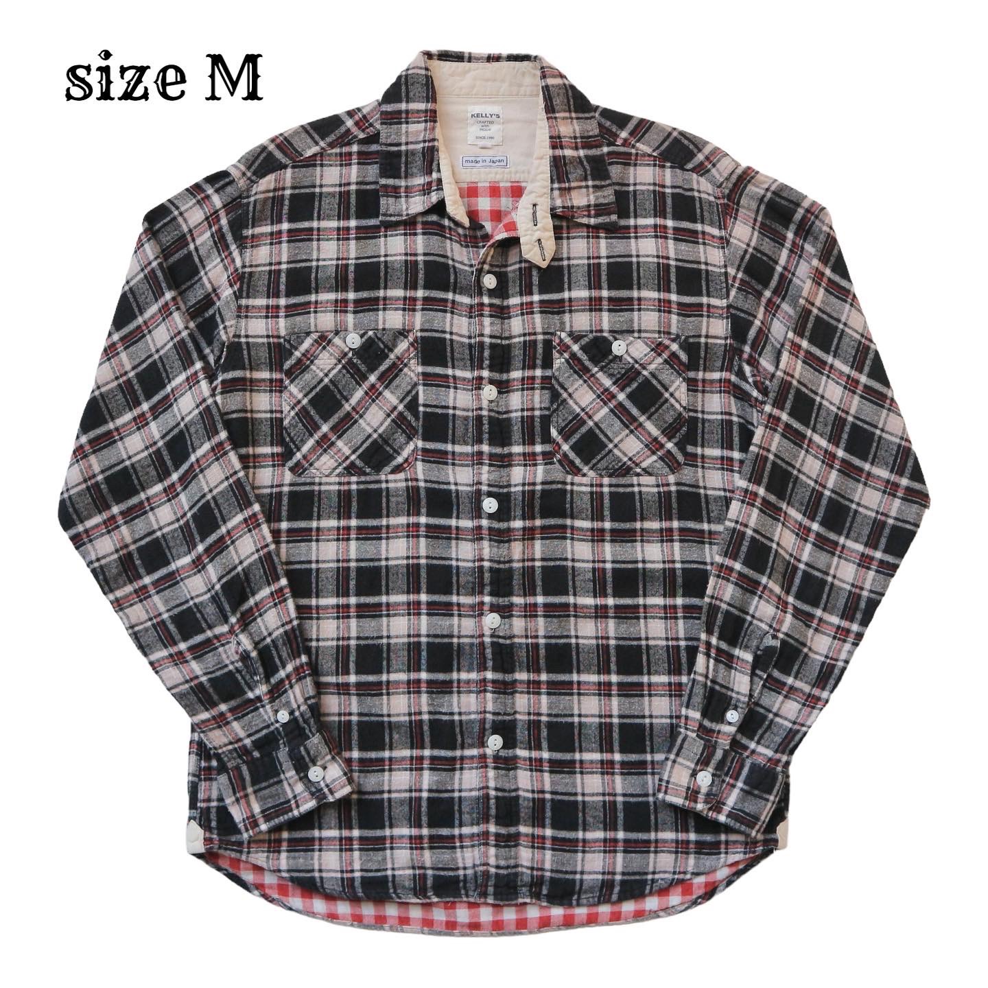 KELLY’S Flannel Work Shirt Size M