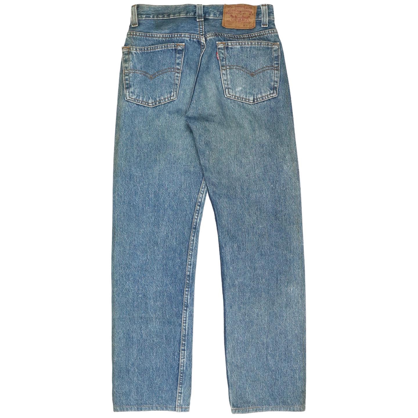 2000s Levis 501 USA Denim Jeans Size 25 denimister