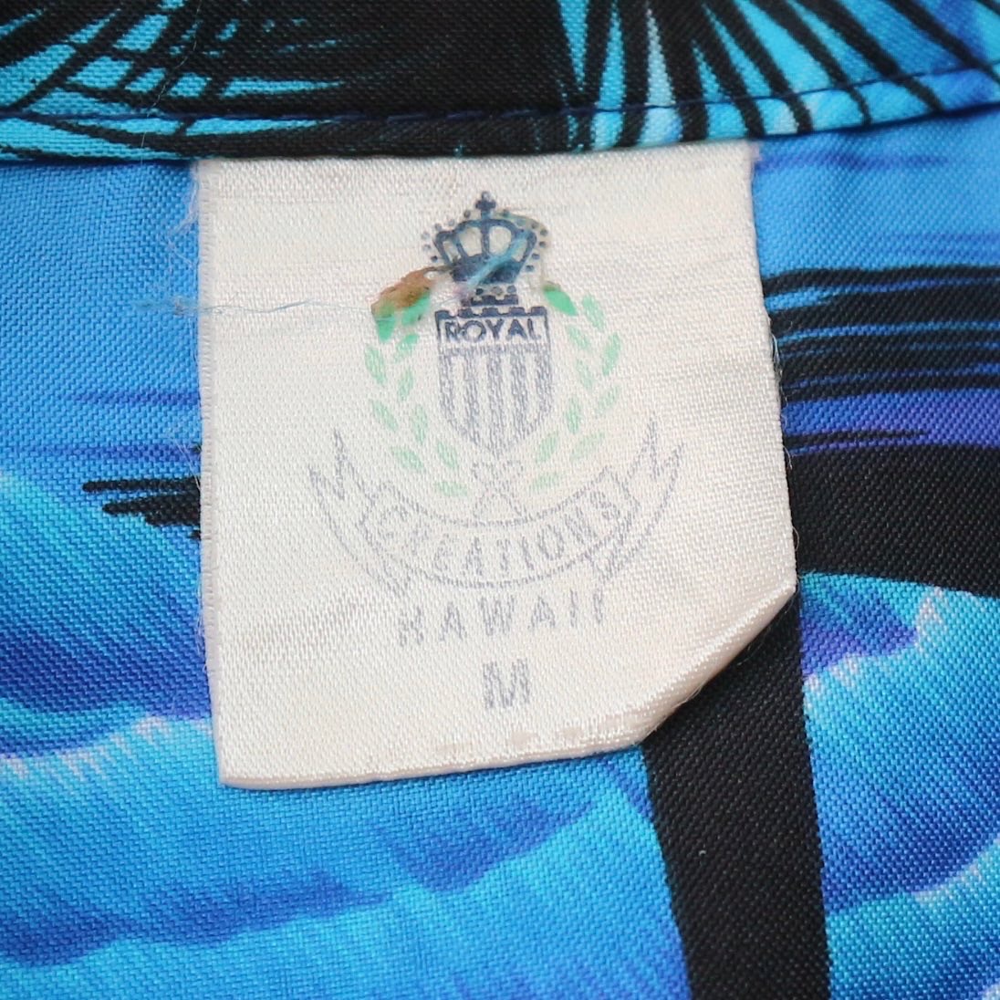 Vtg Royal Creations Hawaiian Shirt Size L