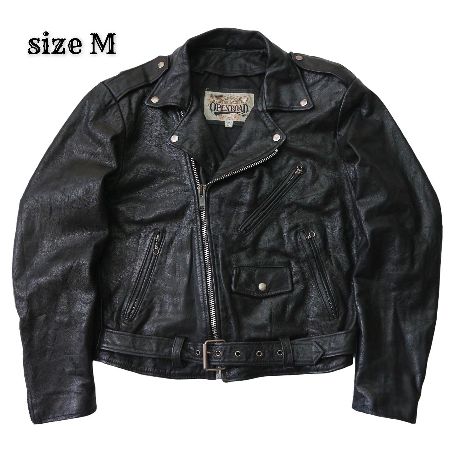 Open Road Biker Jacket Size M