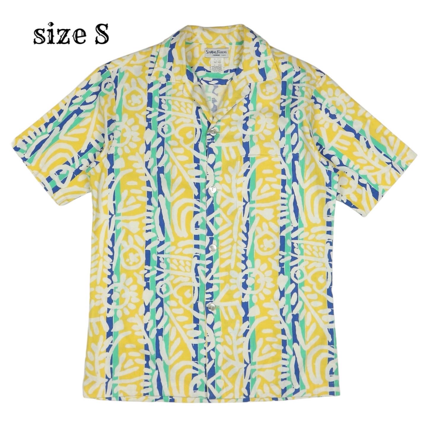 SunMari Hawaiian Shirt Size S