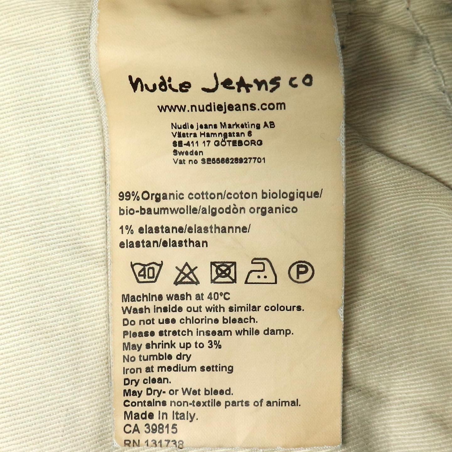 Nudie Jeans Size 31
