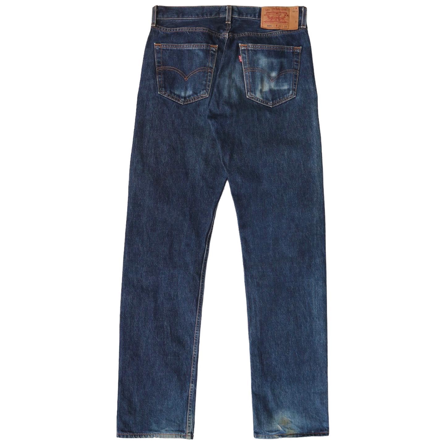 90s Levi's 501 USA Denim Jeans Size 31 denimister