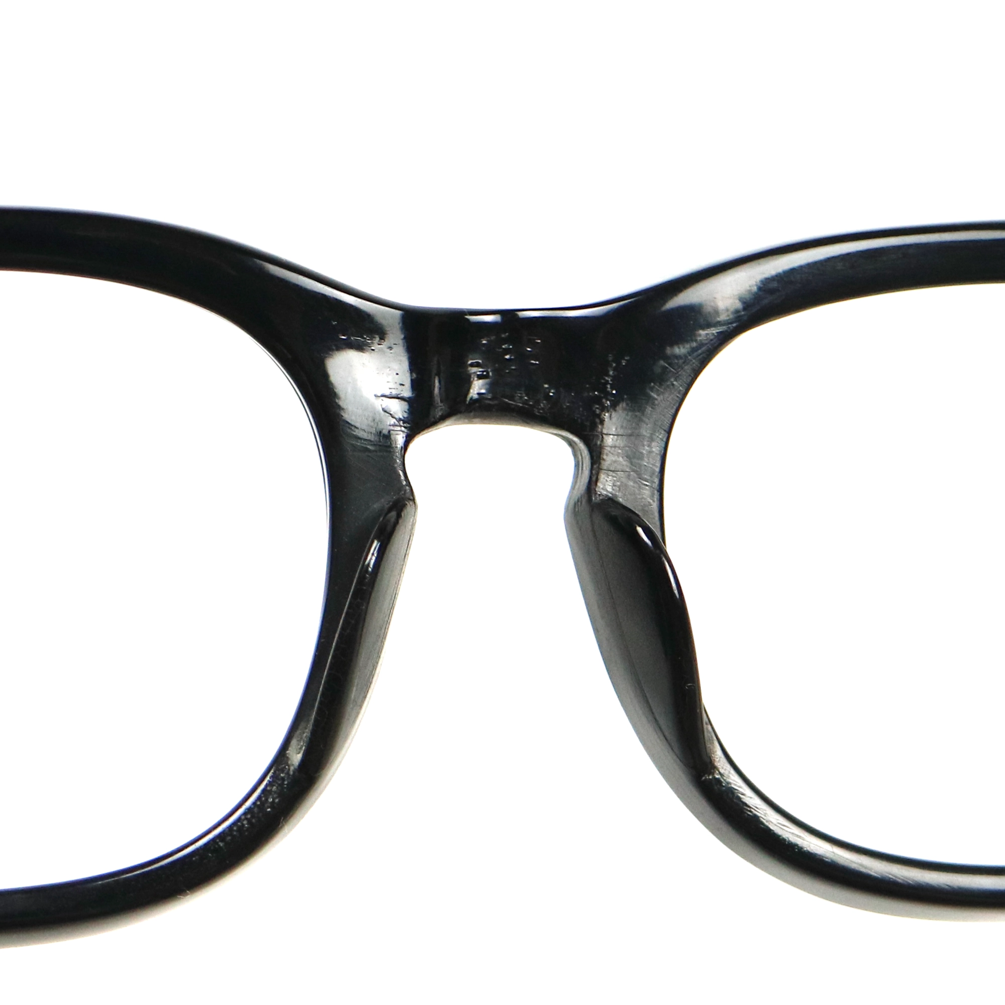 70s U.S. Military Issue Glasses ‘USS’ Frame - Black [46-20]