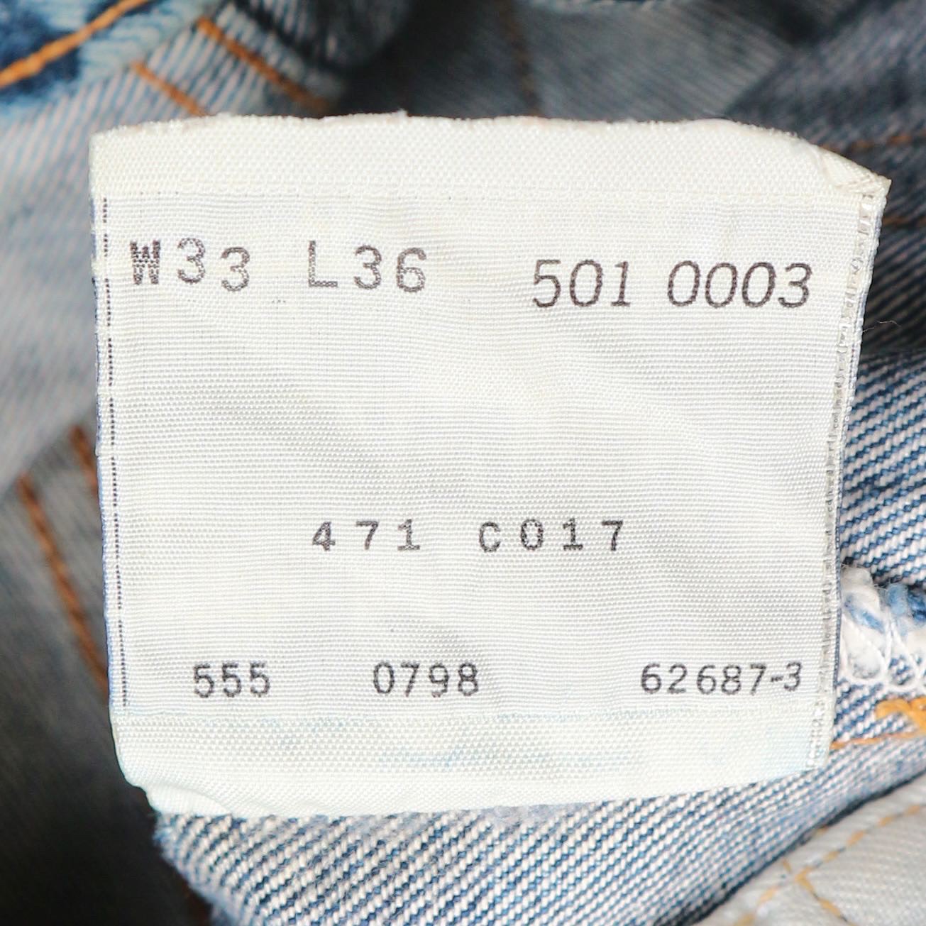 90s LEVI’S 501XX Selvedge Denim Jeans Size 31