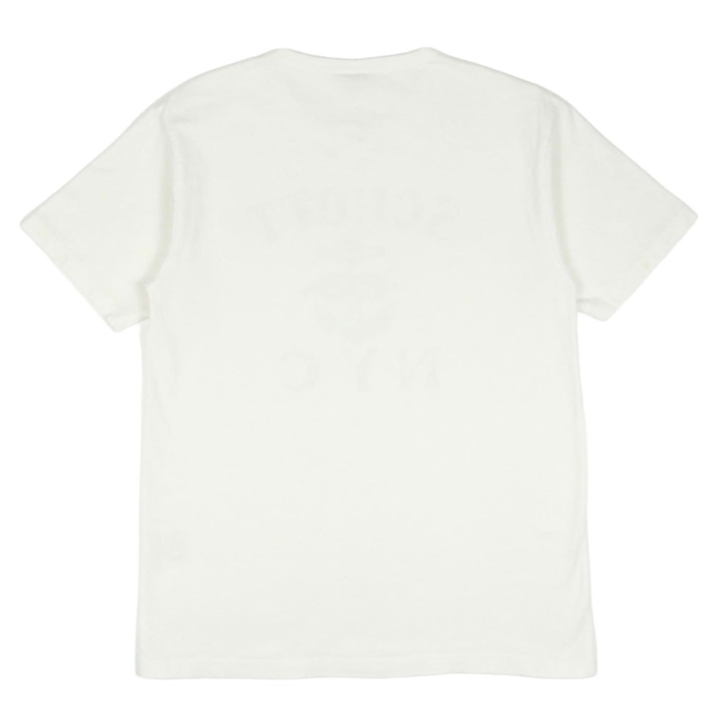 Schott NYC White T-Shirt Size M