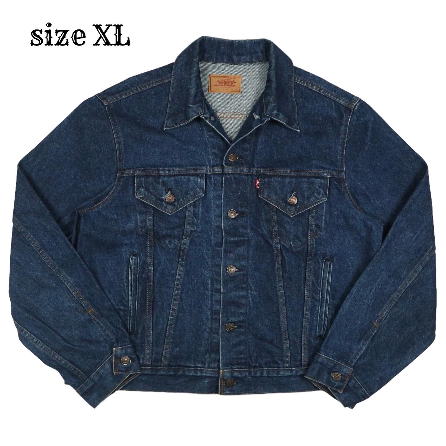 Vintage 80s Levi’s Trucker Denim Jacket Size XL