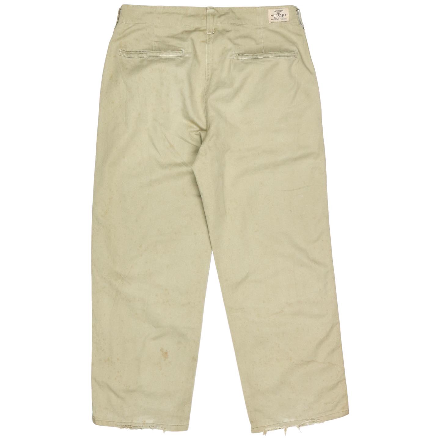 Vintage Gung Ho USA Officer Khaki Trousers Size 28