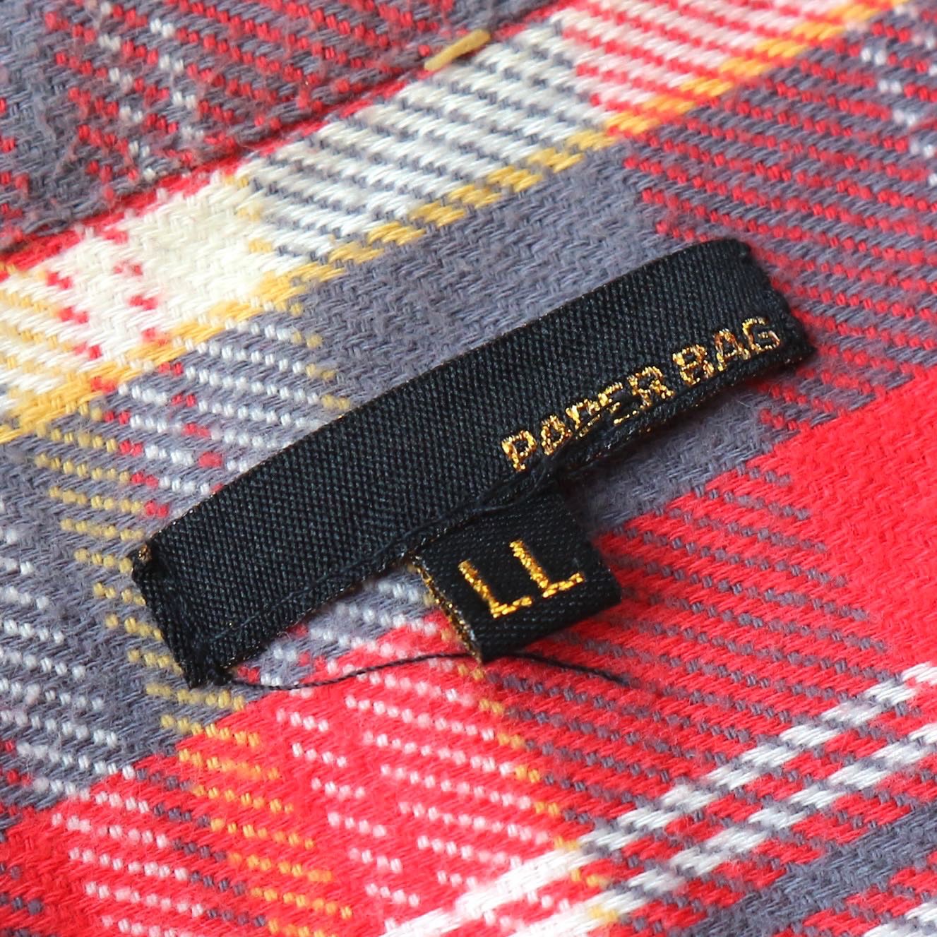 PAPER BAG Heavy Flannel Work Shirt Size M
