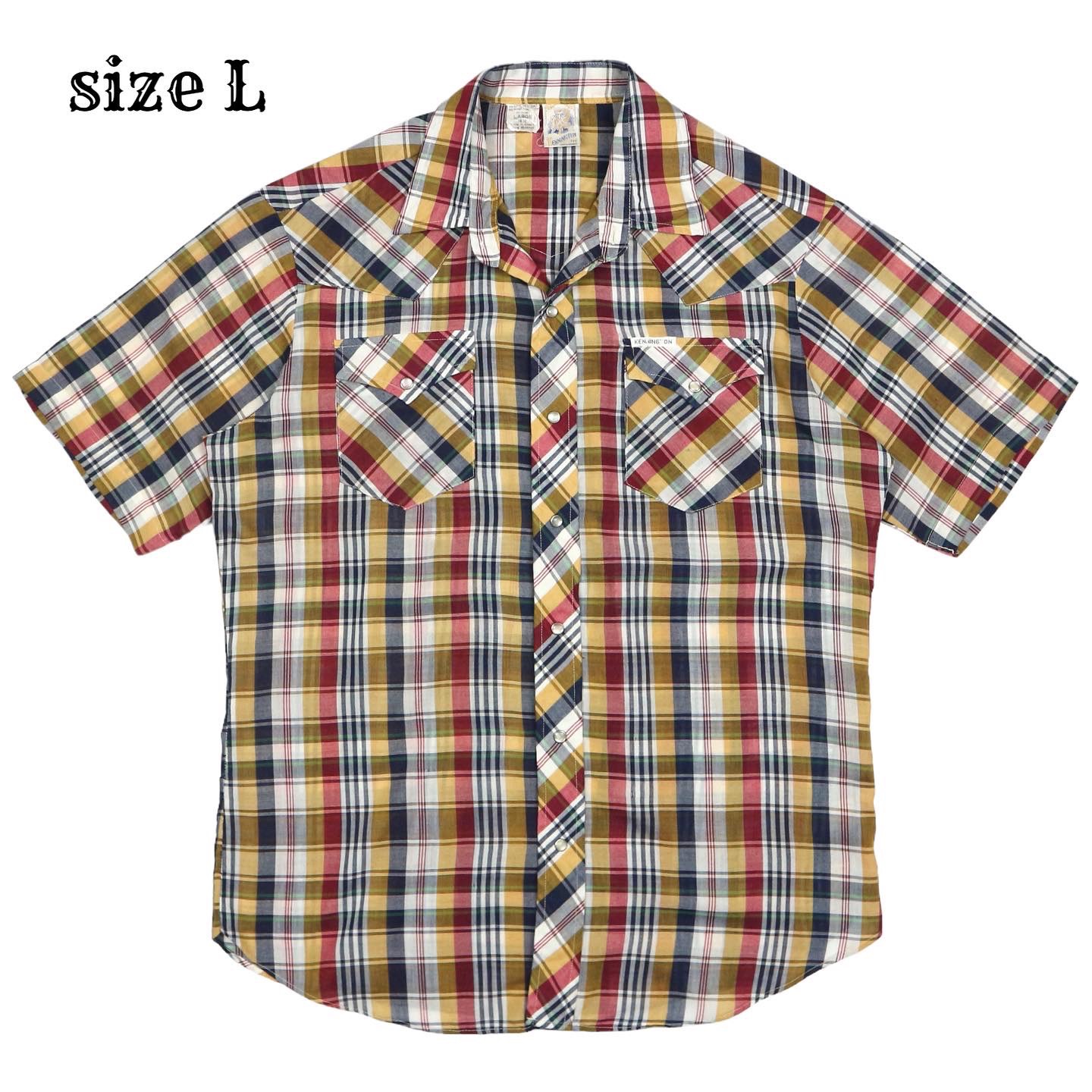 Vintage 80s Kennington Western Shirt Size L