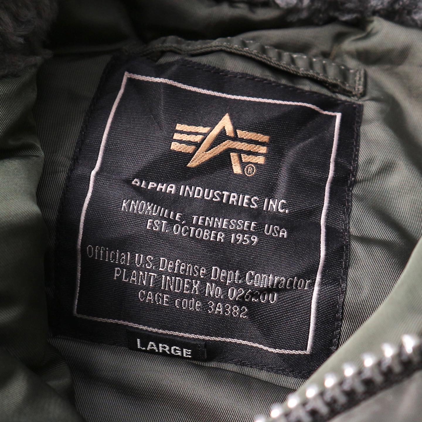 Alpha Industries Jacket Size L