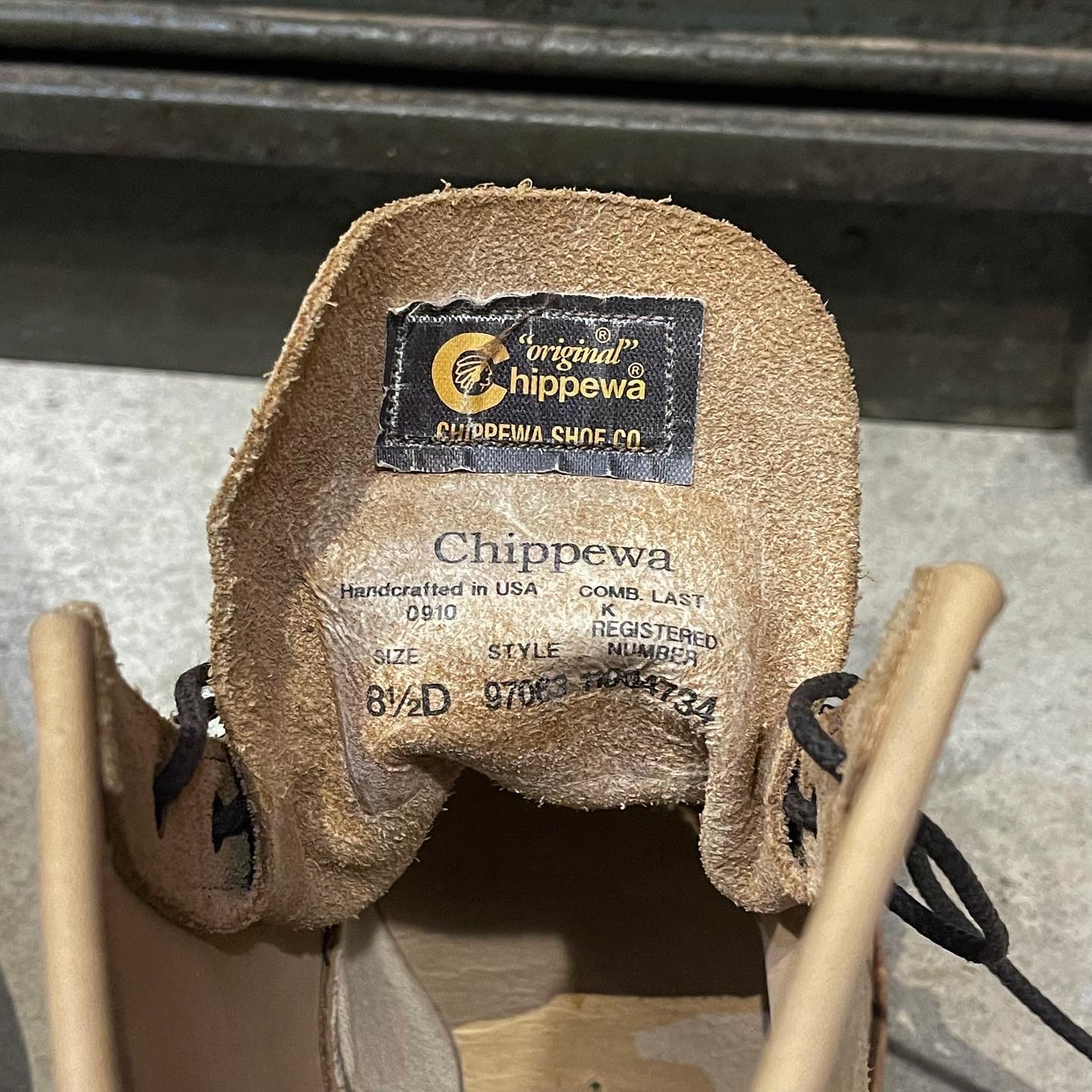Chippewa Service Boots Size 8.5D