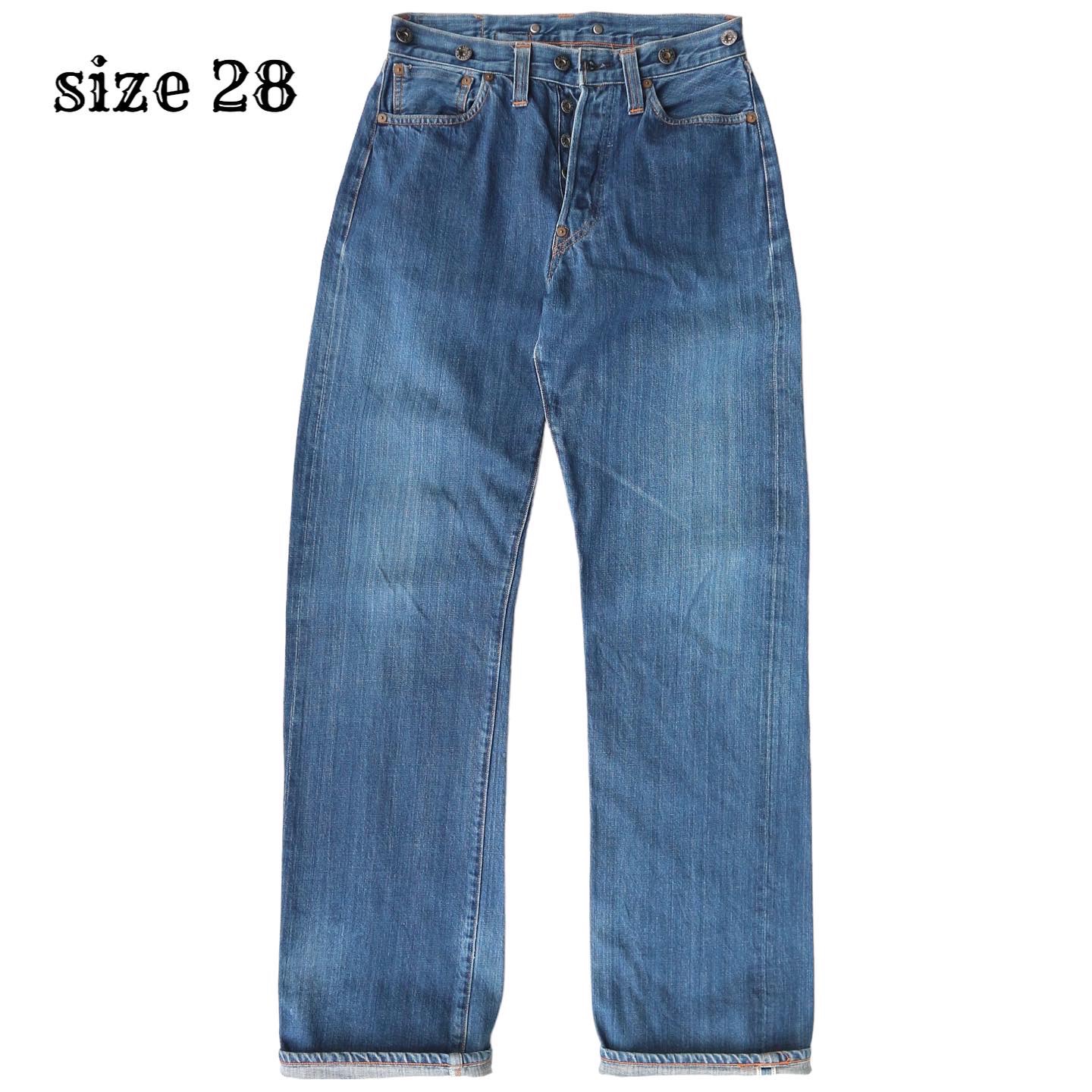 90s LEVI’S Lot 201 Selvedge Denim Jeans Size 28