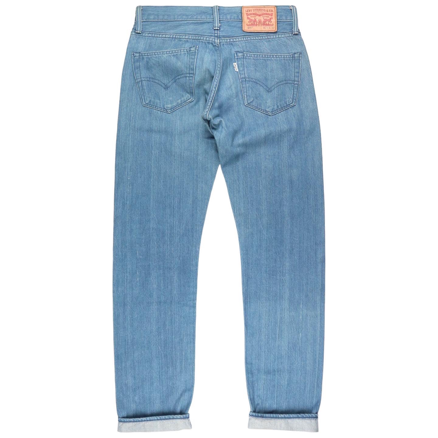 Levi’s 511 Selvedge Denim Jeans Size 28