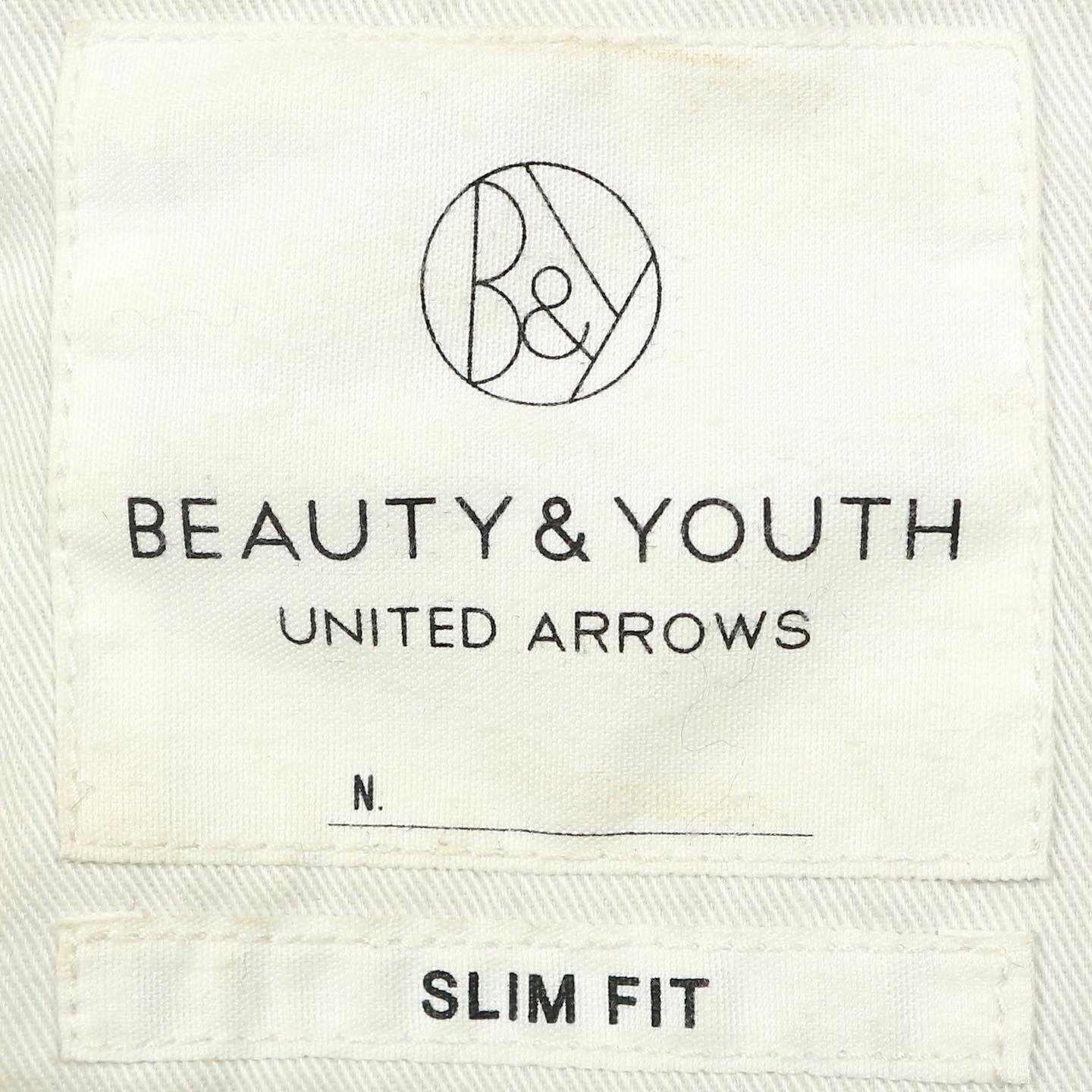 Beauty & Youth Japan Made Black Slim Jeans Size 30