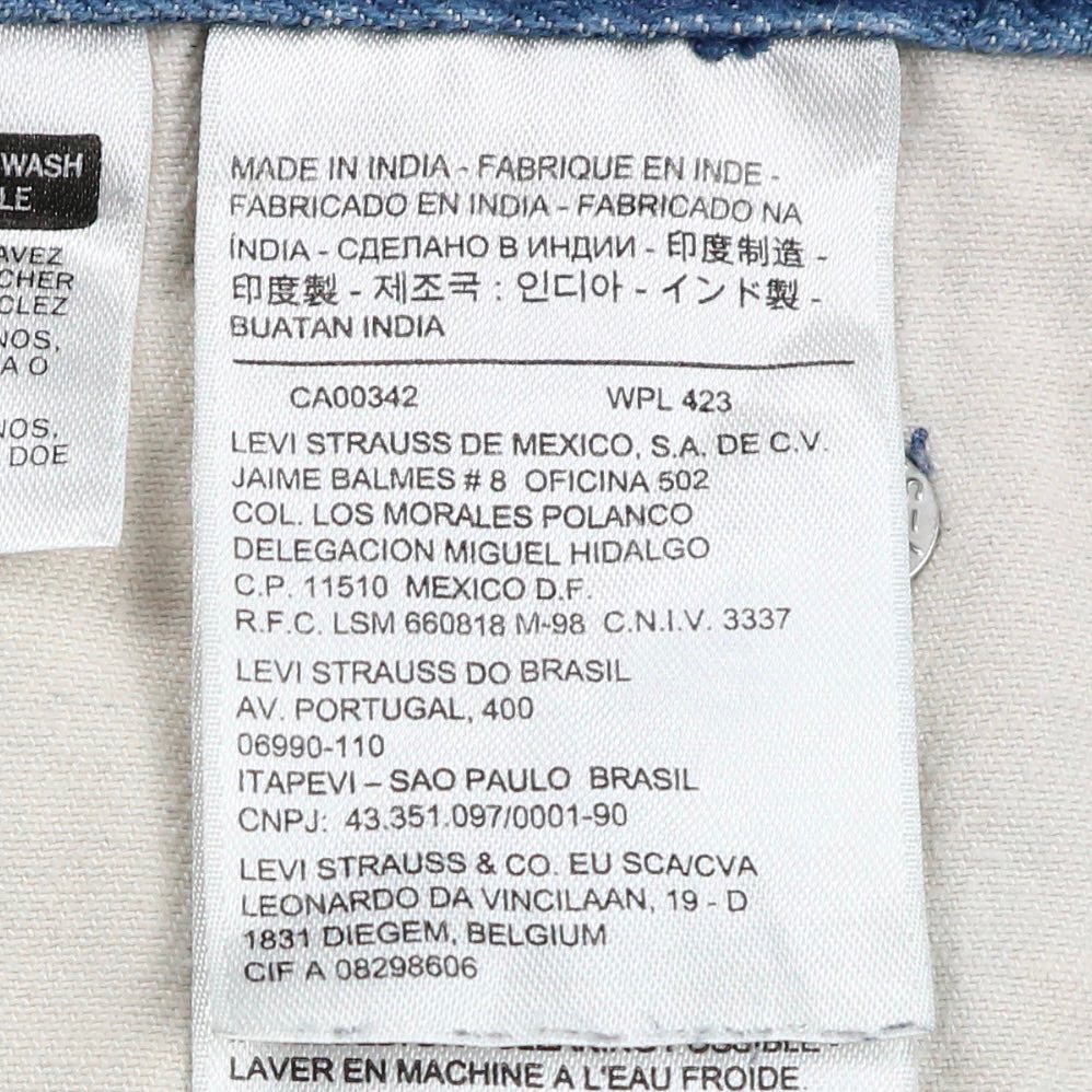 Levi’s 511 Selvedge Denim Jeans Size 28