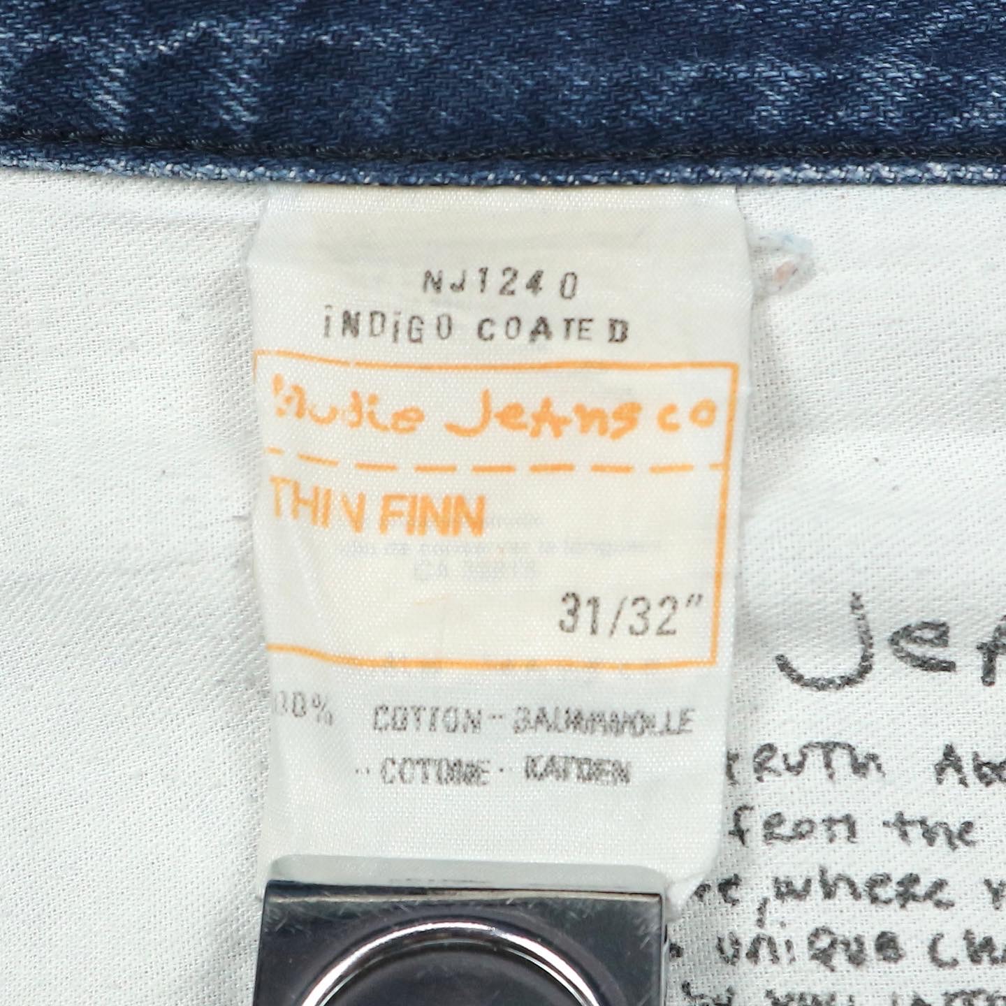 Nudie Jeans Thin Finn Size 31
