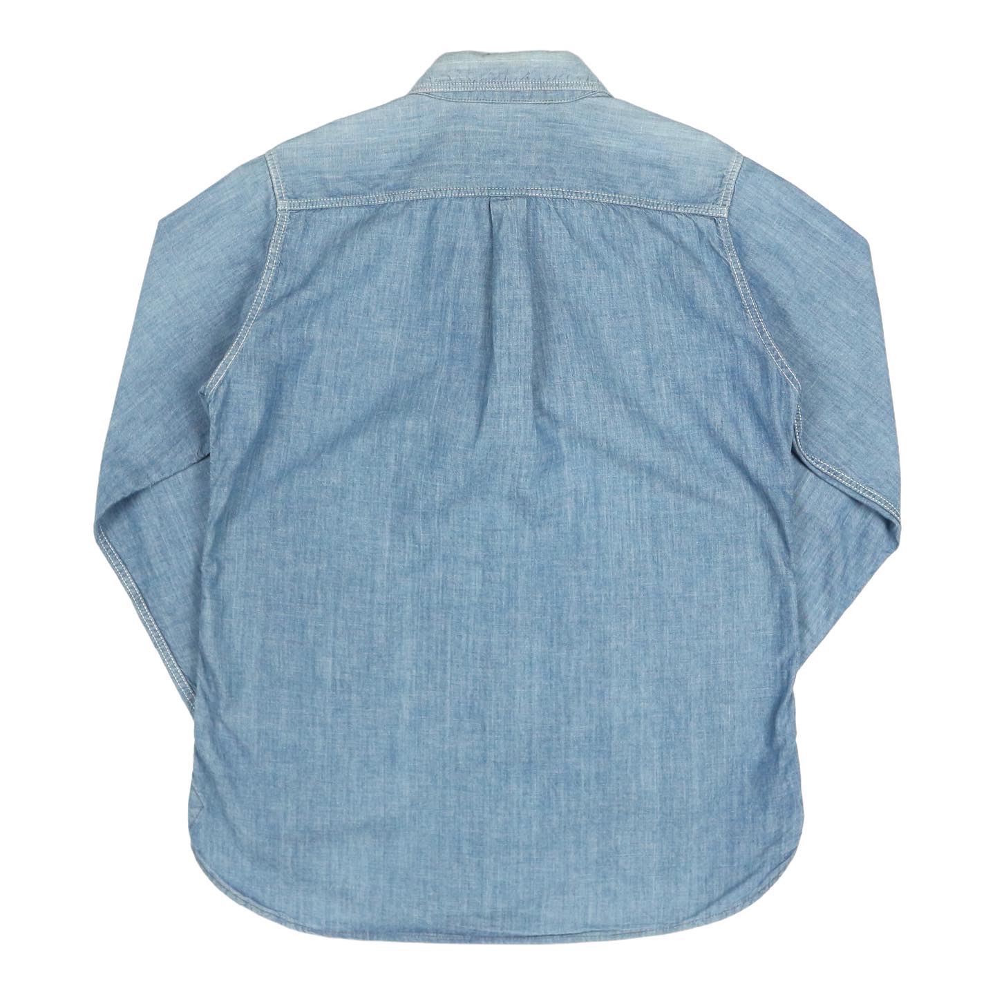 Omnigod Selvedge Chambray Work Shirt Size S