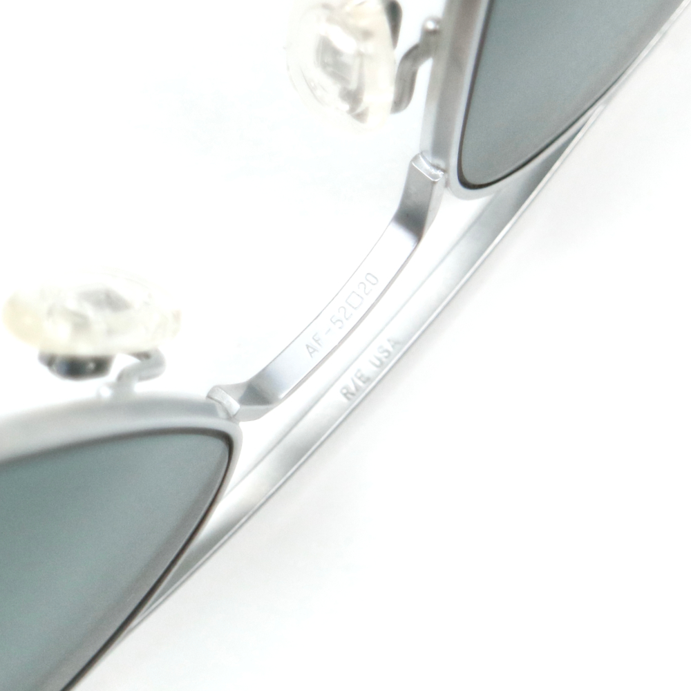 Randolph Engineering Aviator Matte Chrome Sunglasses [52-20]