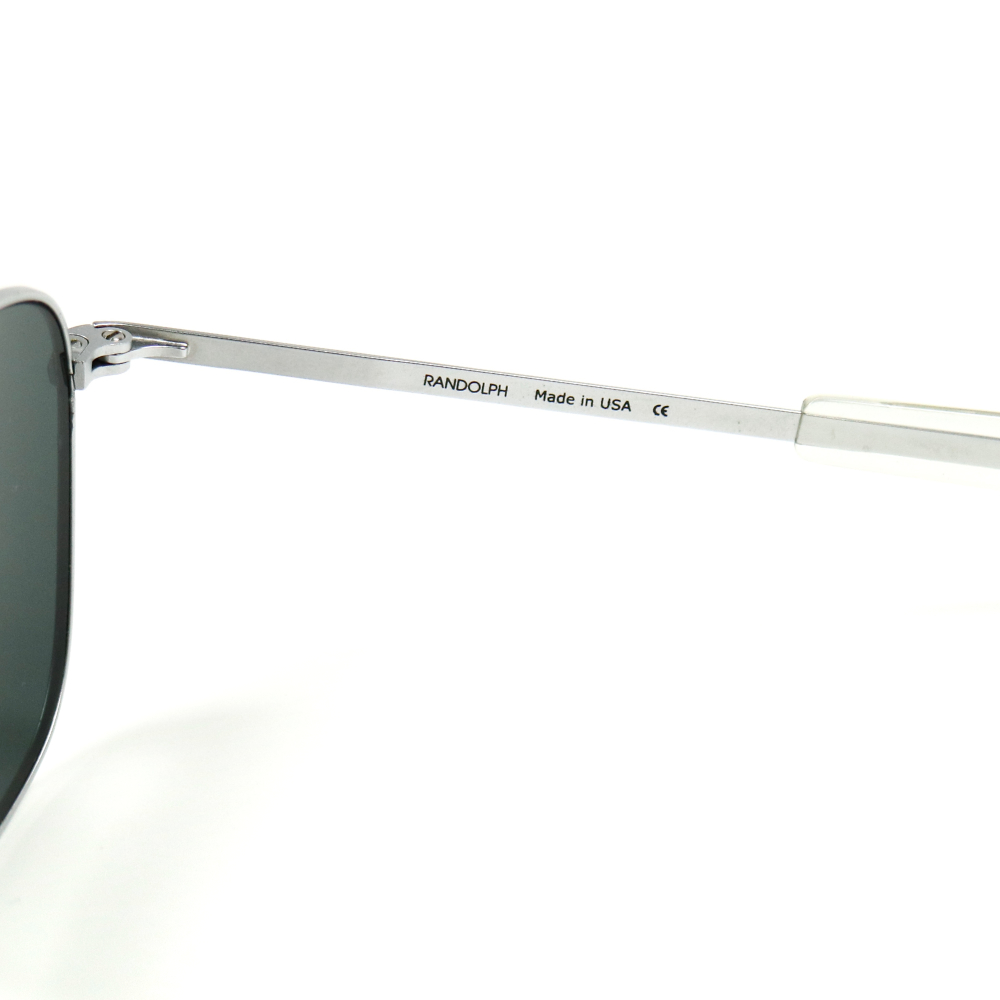 Randolph Engineering Aviator Matte Chrome Sunglasses [55-20]