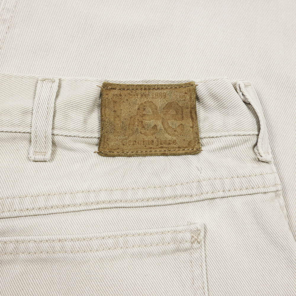 90s Lee USA Beige Denim Jeans Size 37