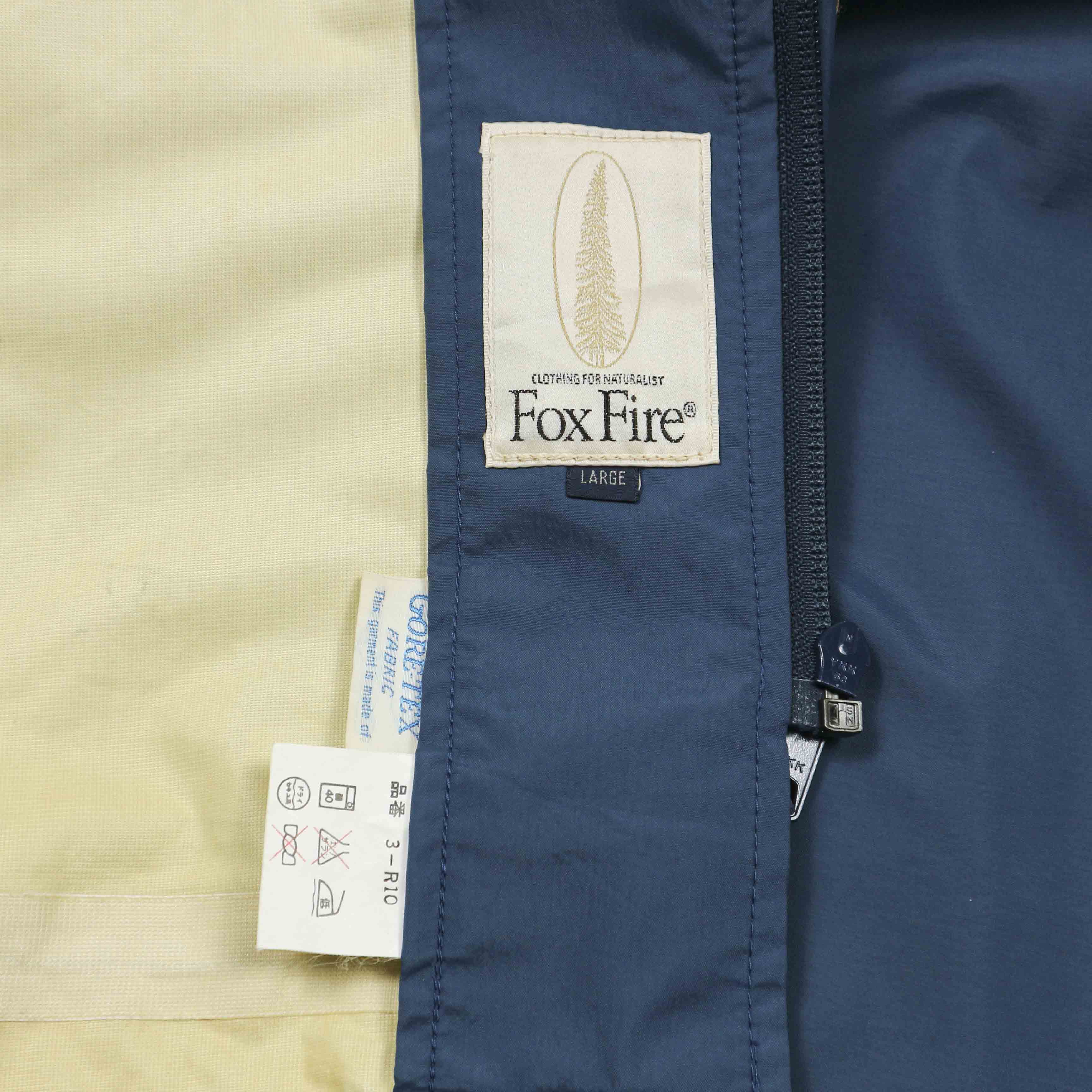 Fox Fire Japan Made Gore-tex Outdoor Jacket Size L