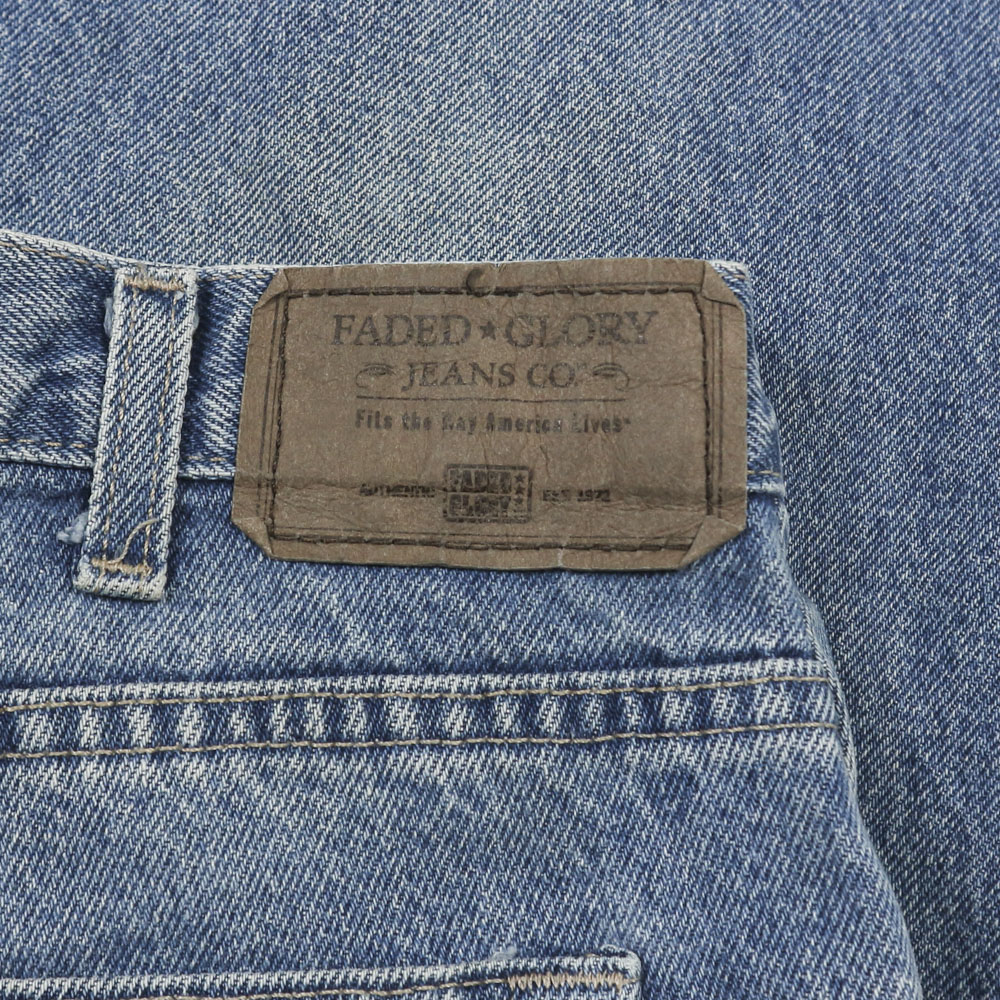 90s Faded Glory Made in USA Denim Jeans Size 36