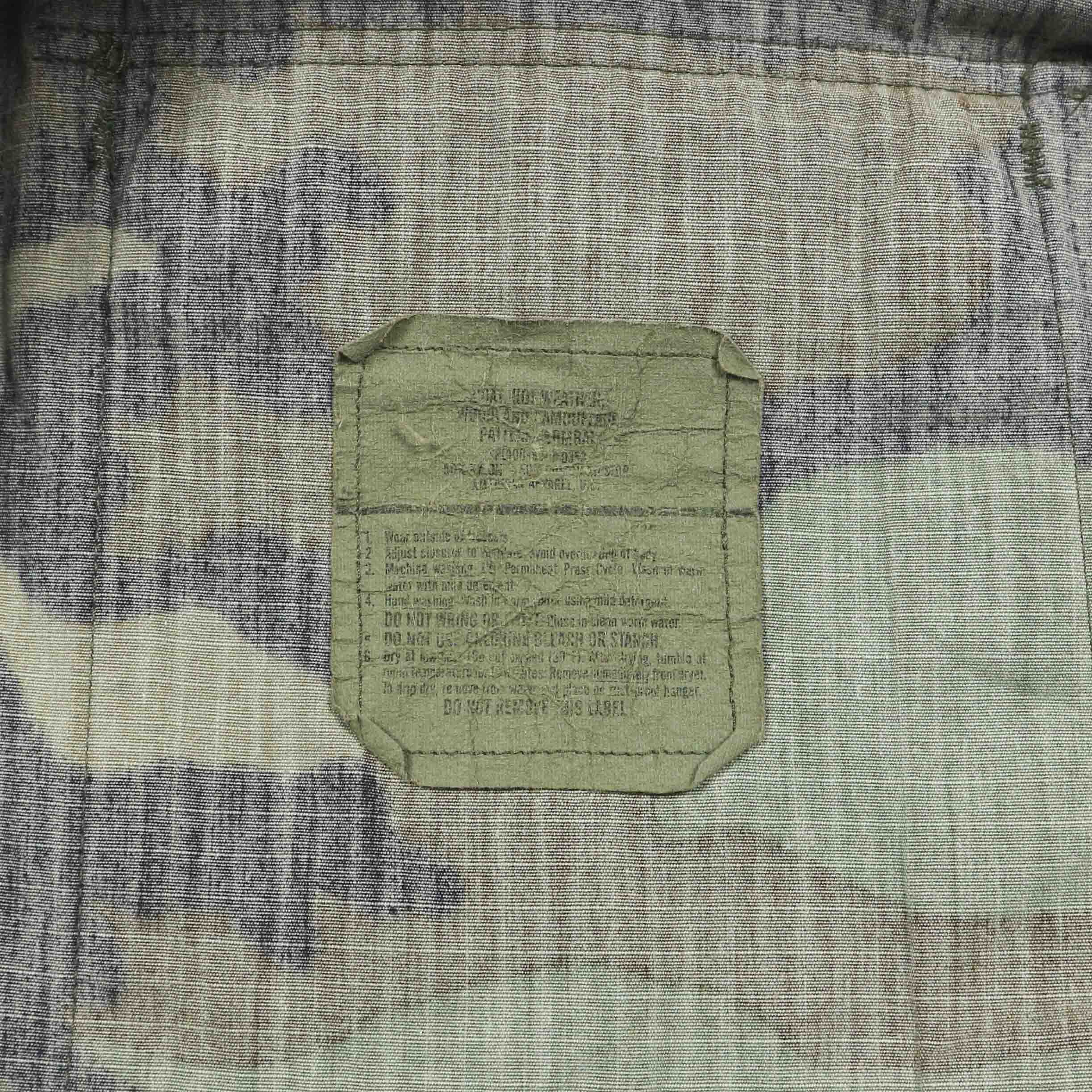 90s U.S. Army BDU Woodland Camo Jacket Size M