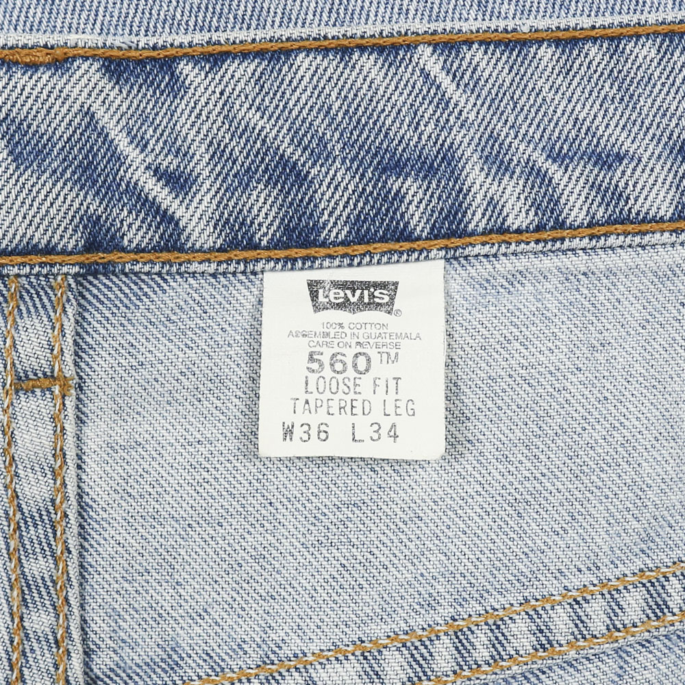 90s Levi's 560 Denim Jeans Size 36