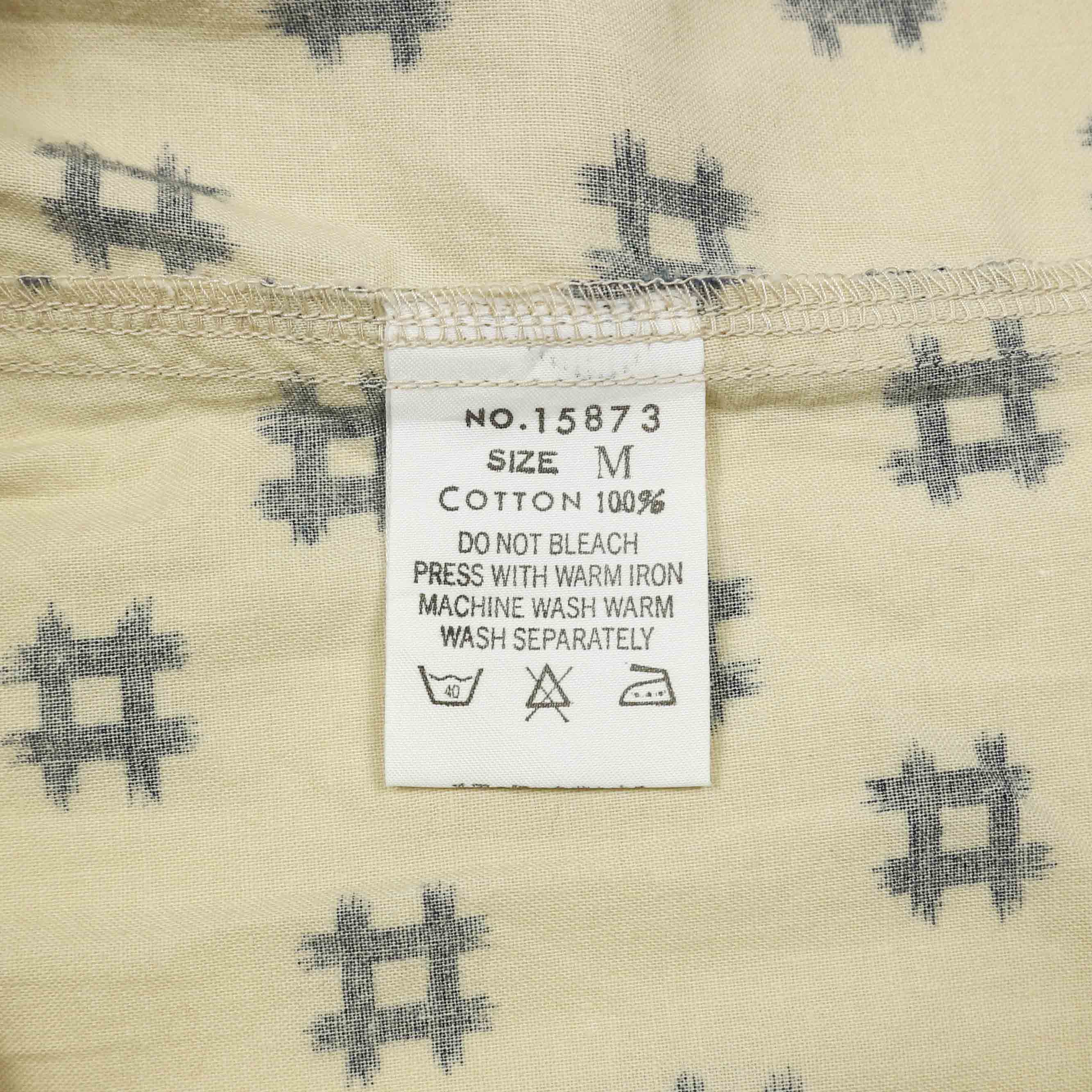 Meiwa Sangyo Co. Western Shirt Size M