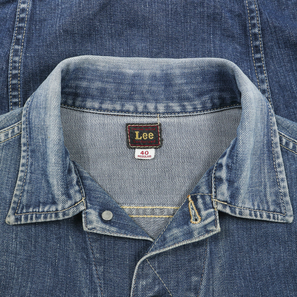 Lee Japan Lot 1013 Model 40s Repro Denim Jacket Size M