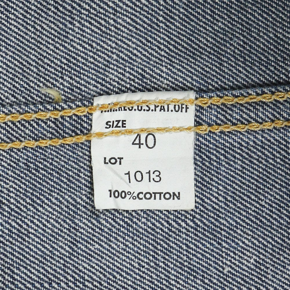 Lee Japan Lot 1013 Model 40s Repro Denim Jacket Size M