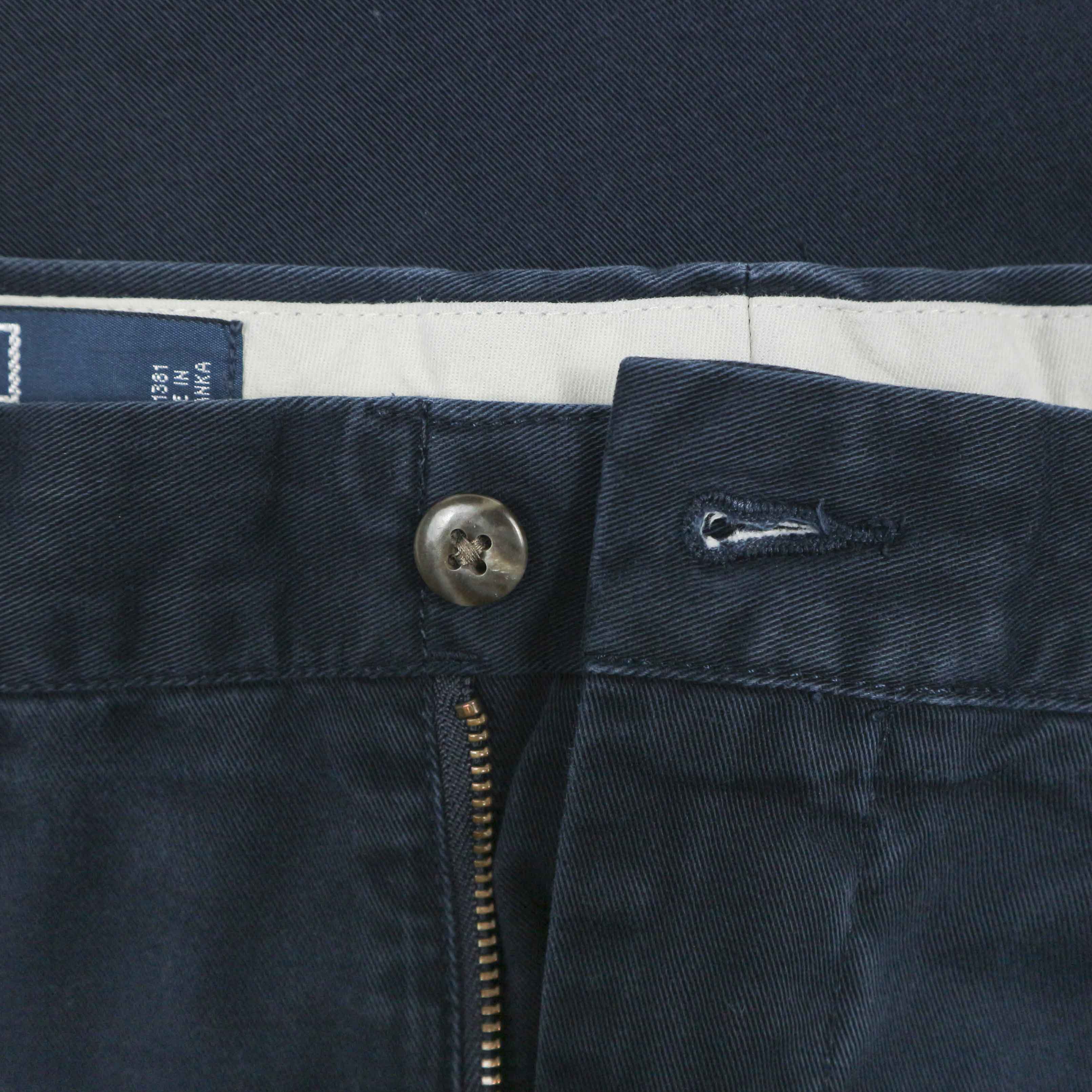 Polo Ralph Lauren Pleated Navy Pants Size 32