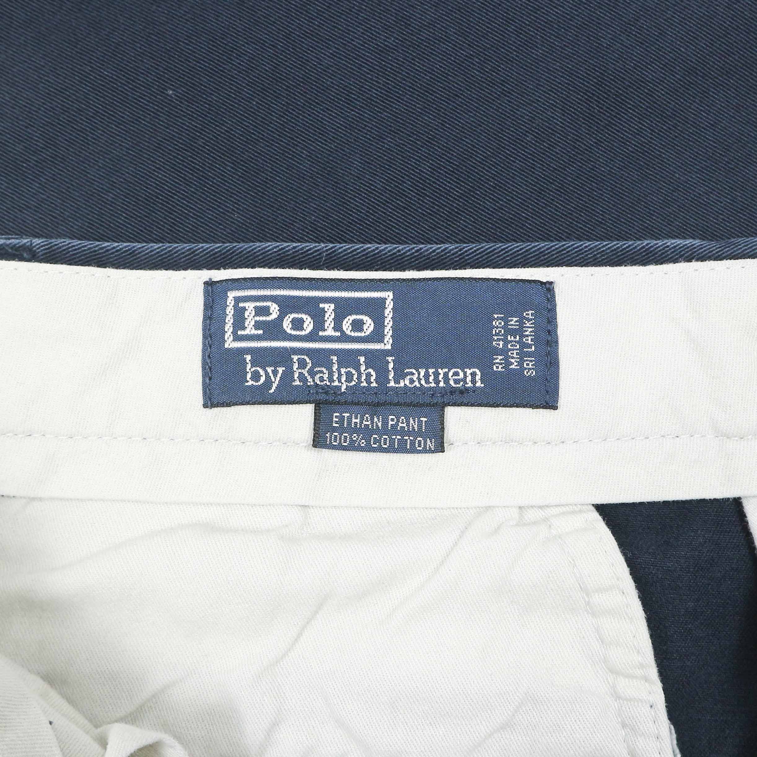 Polo Ralph Lauren Pleated Navy Pants Size 32