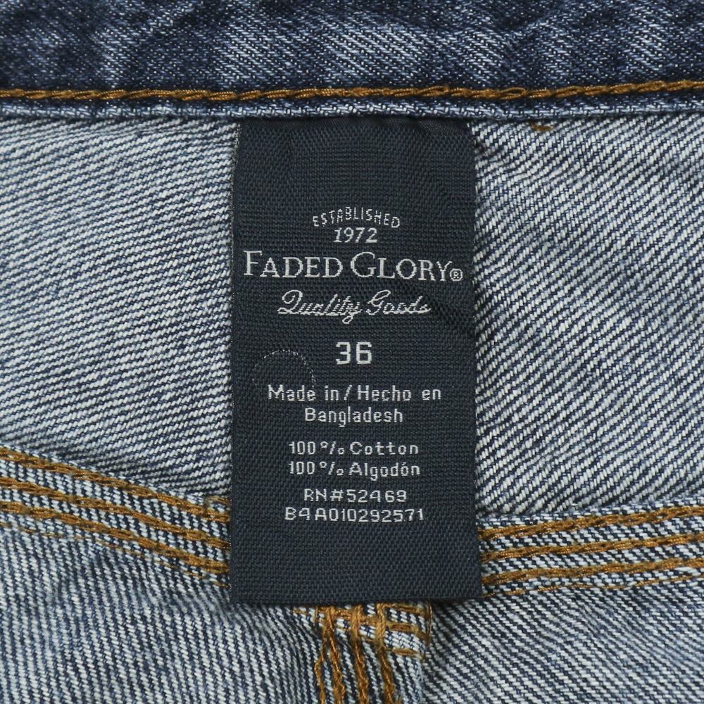 00s Faded Glory Denim Carpenter Shorts Size 36
