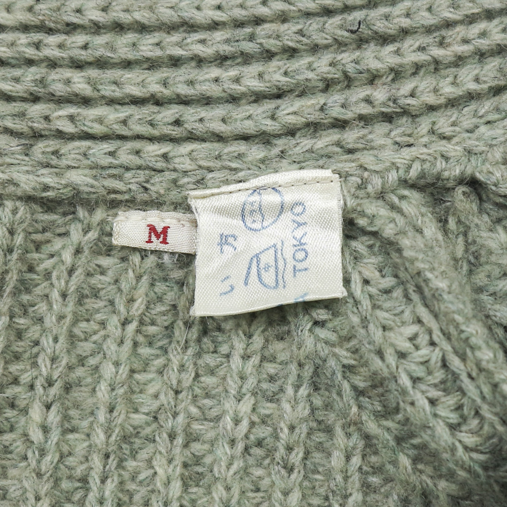 Bulkl Tokyo Wool Knitted Cardigan Size M