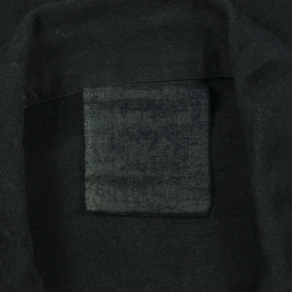 Vtg French Army Black-dyed Field Jacket Size S