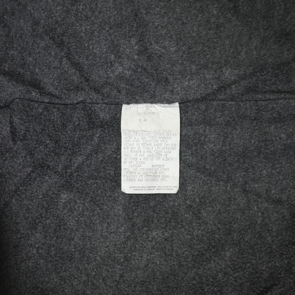 Vtg Patagonia Canada Made Fleece-lined Jacket Size M