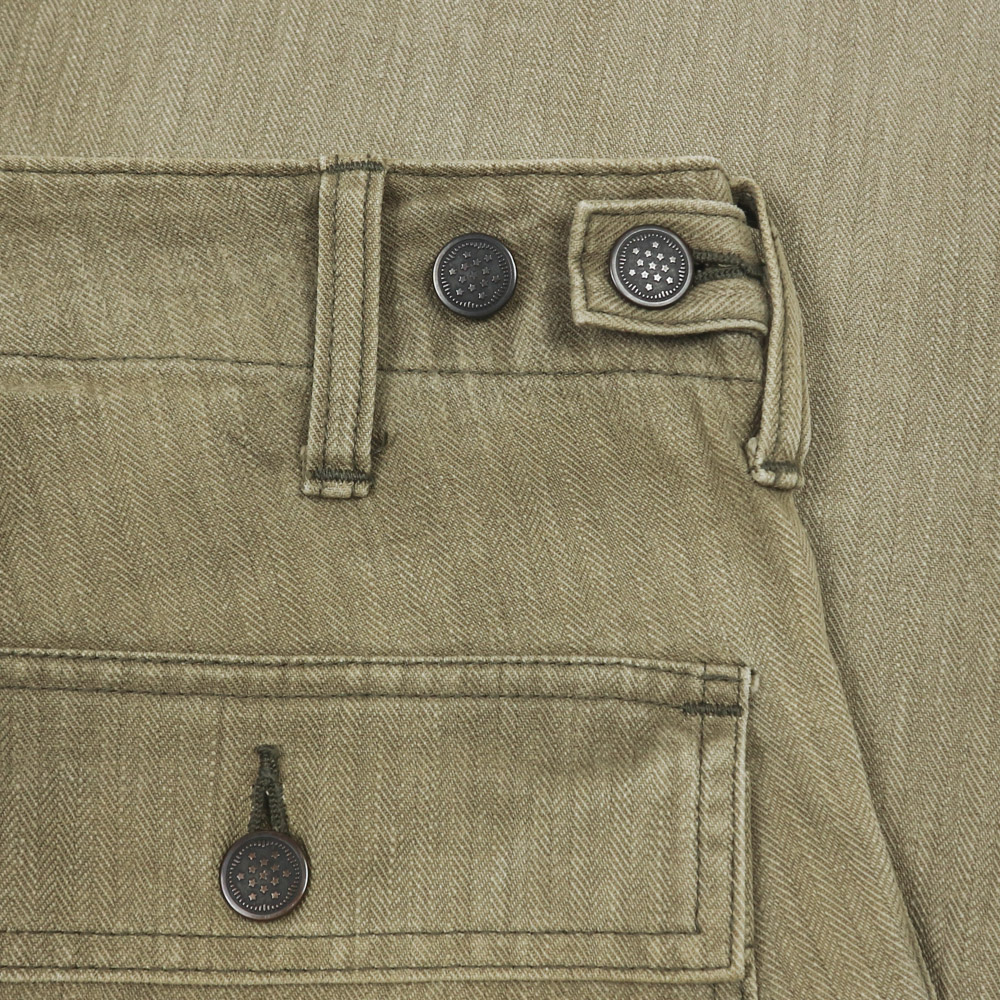 Waiper Japan Type Army Herringbone Utility Pants Size 33