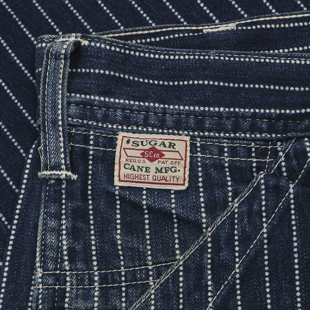 Sugar Cane Wabash Stripe Engineer Pants Size 32