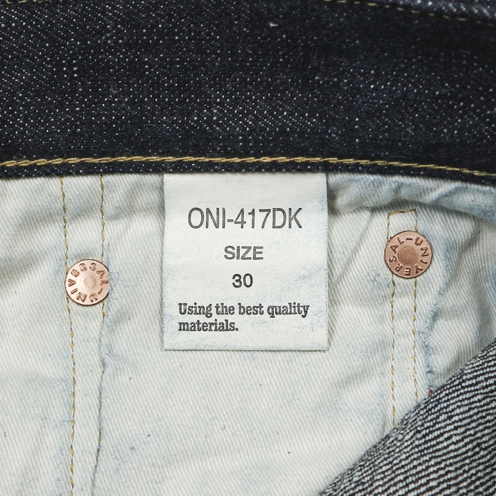 Oni Denim 417DK Selvedge Denim Slim Jeans Size 30