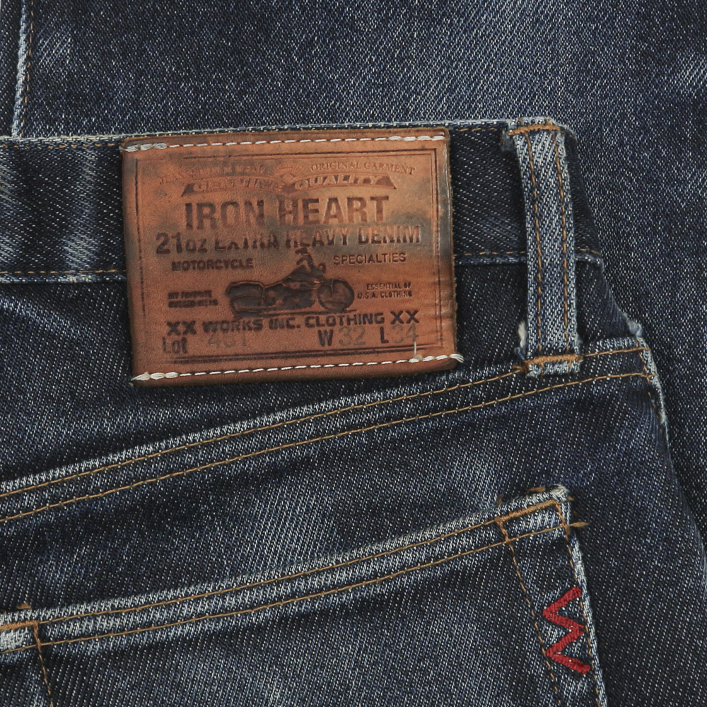Iron Heart Lot 461 21oz Denim Bootcut Jeans Size 31