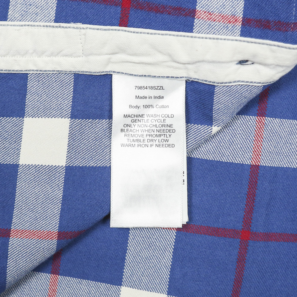 Polo Ralph Lauren Plaid Check Work Shirt Size L