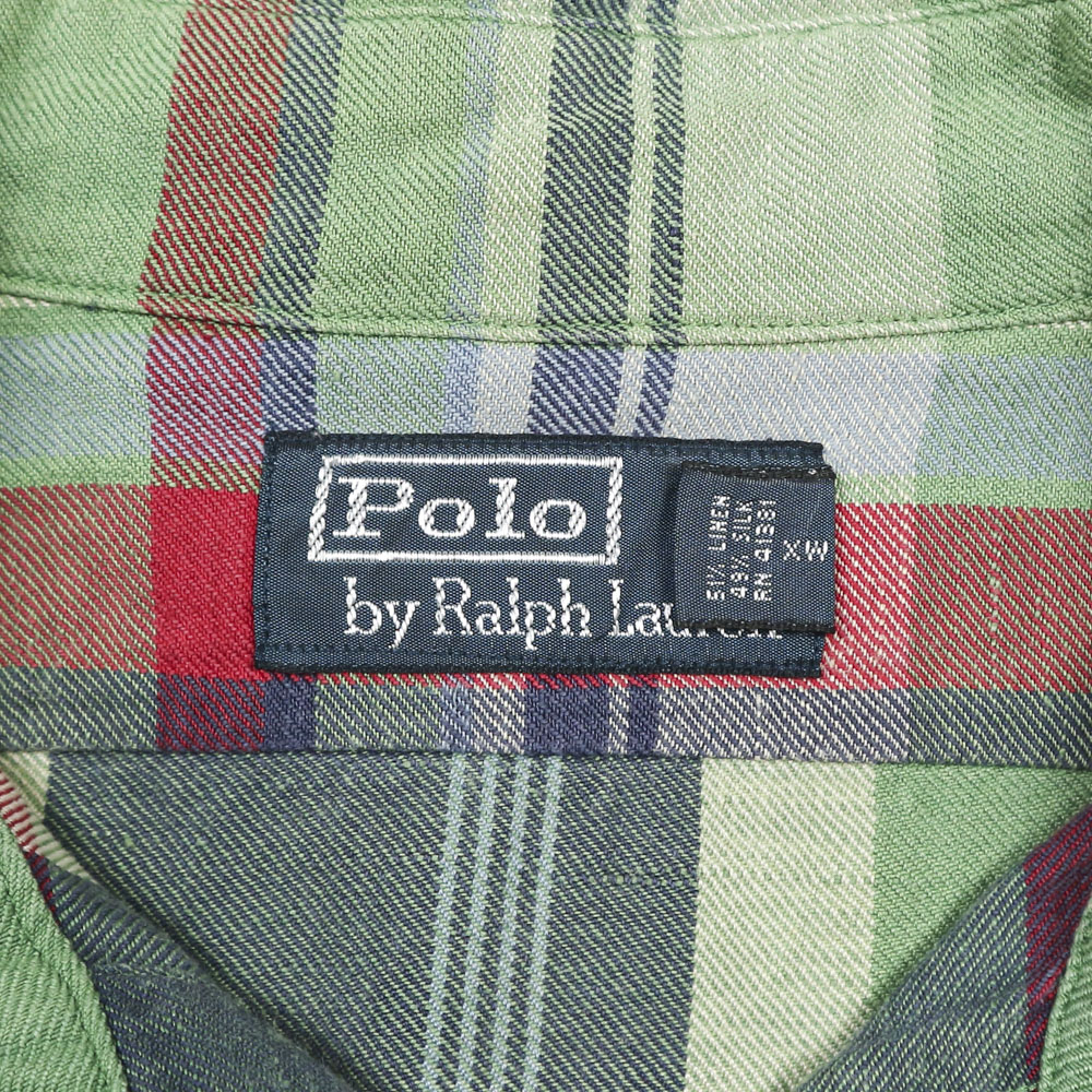 Polo Ralph Lauren Plaid Check Work Shirt Size M