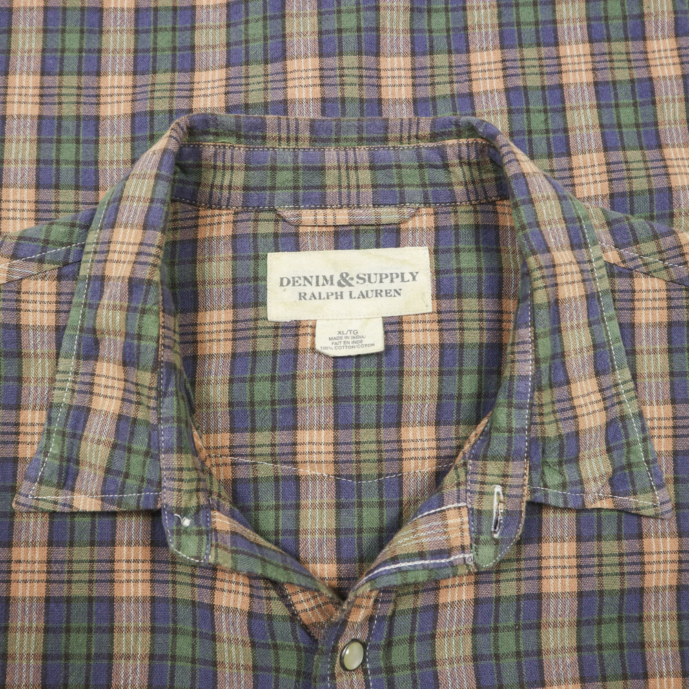 Denim & Supply Ralph Lauren Western Shirt Size XL