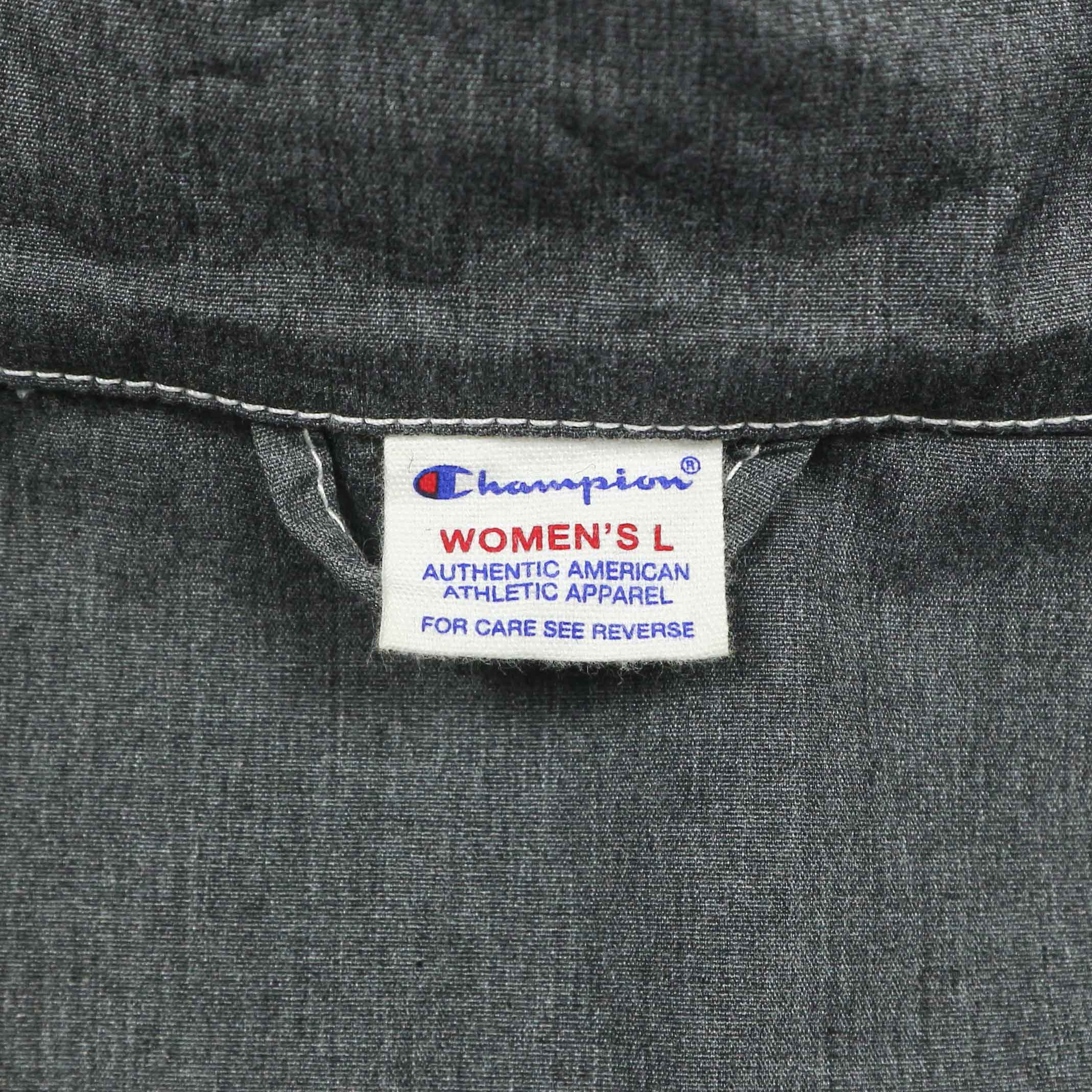 Champion 2-way Zip Hooded Jacket Women Size L