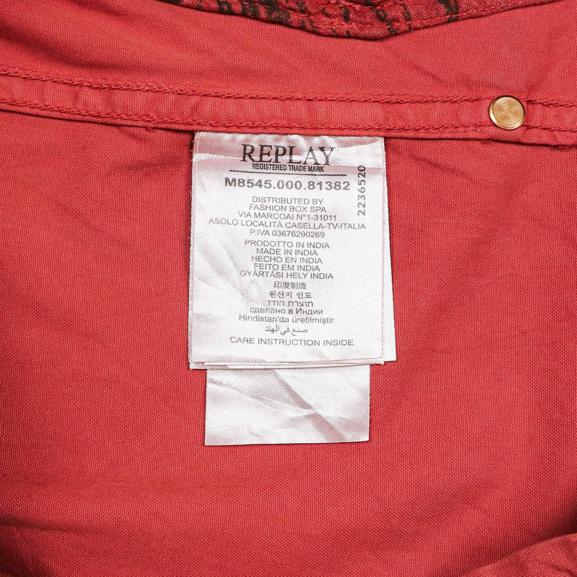 Replay Hooded Jacket Women Size XS