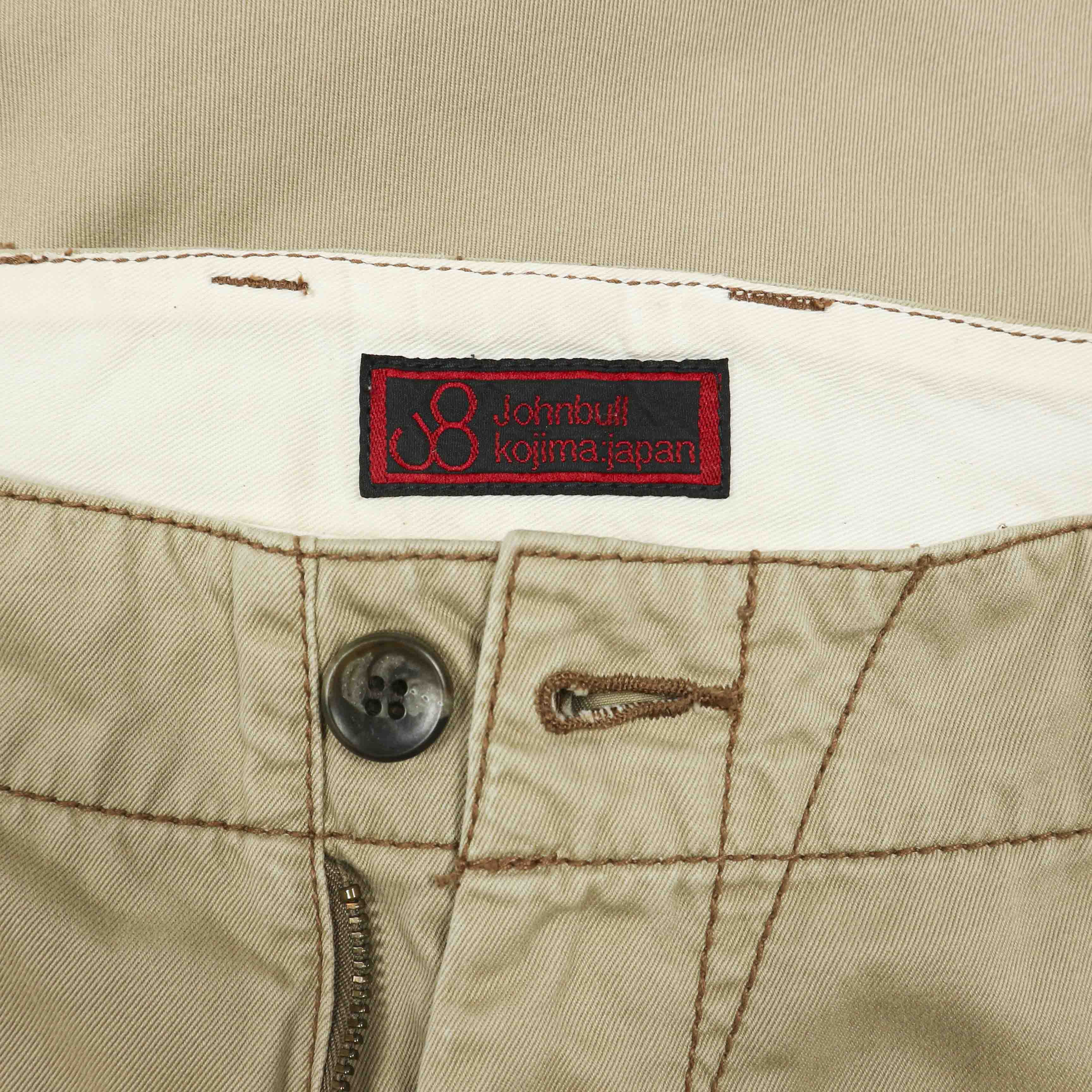 Johnbull Kojima Japan Made Khaki Pants Size 33